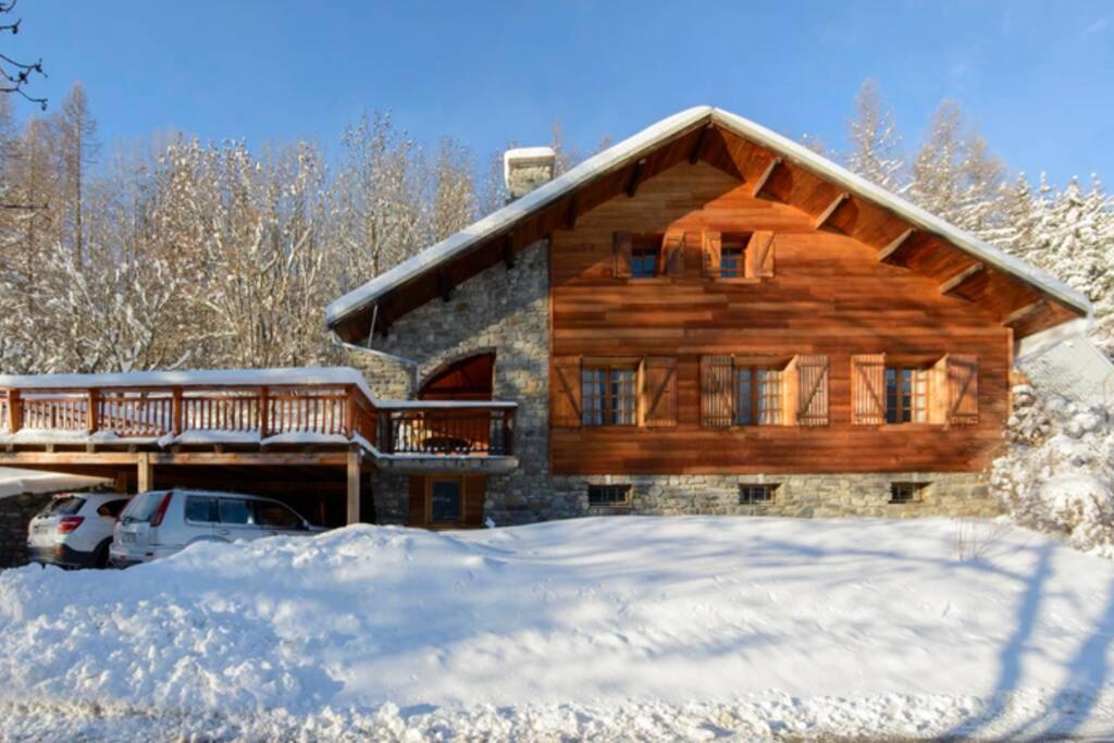 Mont Milo, Spacieux, 5Ch, Sauna, Billard, Babyfoot, Borne De Recharge Electrique Briançon Kültér fotó